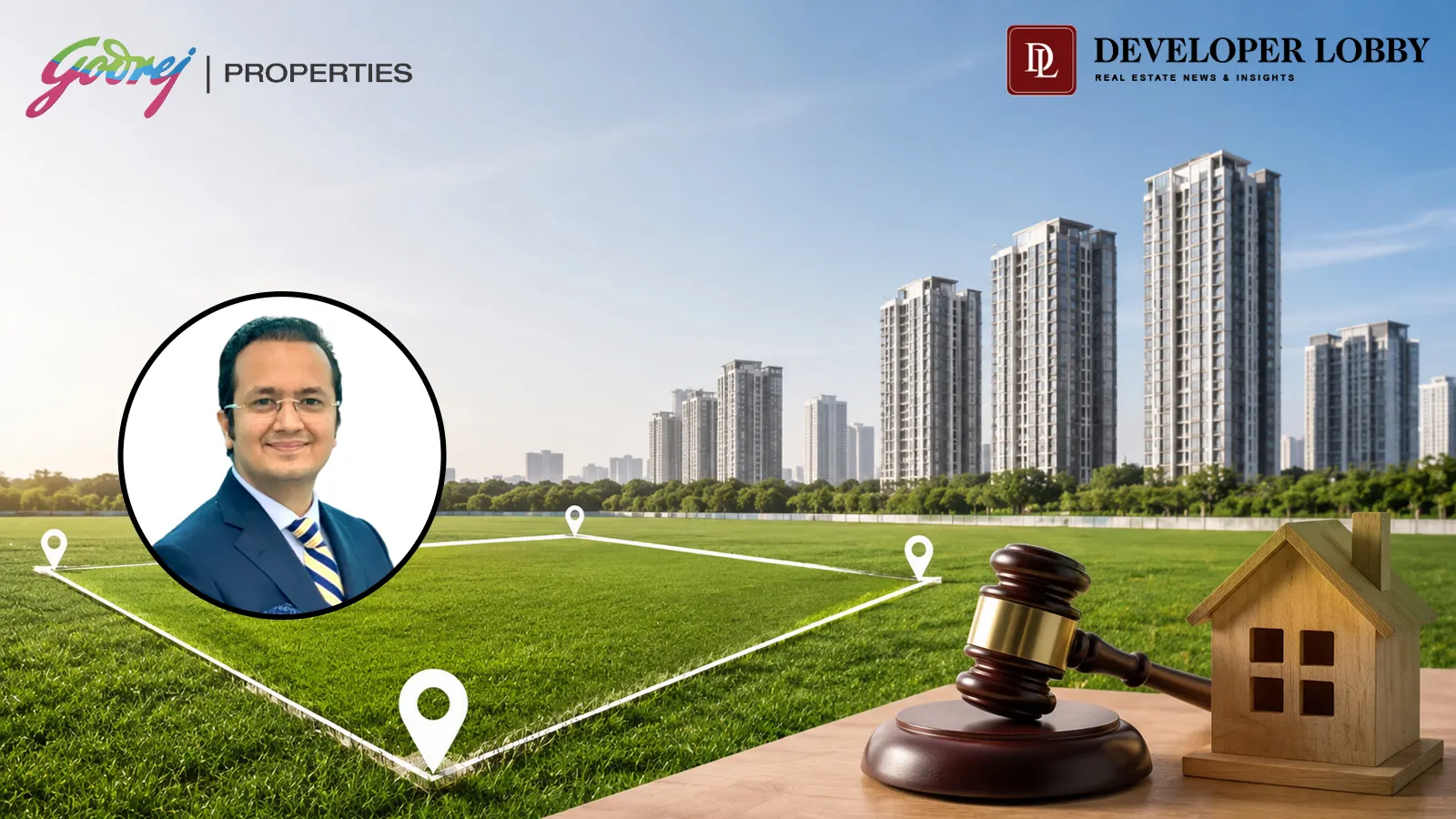 Godrej Properties Buys 4.95-Acre Land Parcel in Noida for ₹331.75 Crore, Targets ₹2,000 Crore Revenue