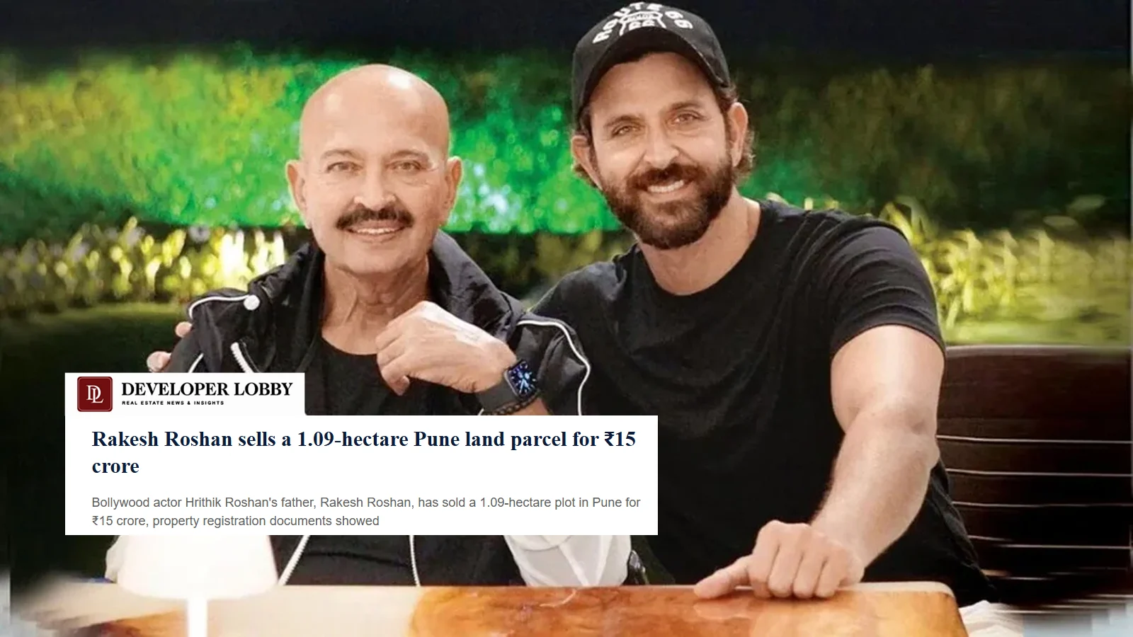 Rakesh Roshan Sells 1.09-Hectare Land Parcel in Pune for ₹15 Crore