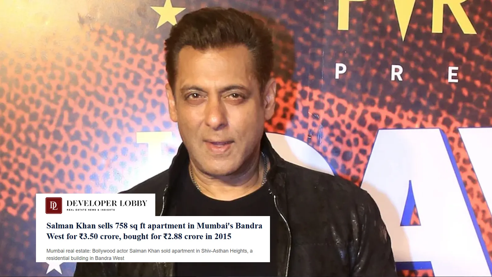 Salman Khan Sells Bandra West 758 sq ft Flat for ₹3.50 Crore, Earns Profit After 10 Years