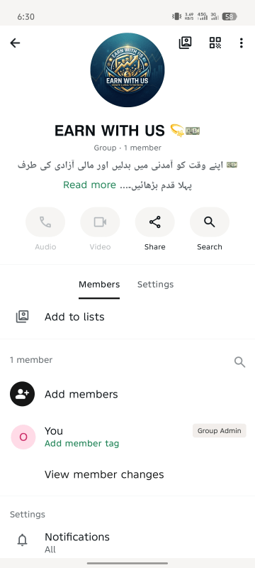EARN WITH US 💫💵 — business WhatsApp Group