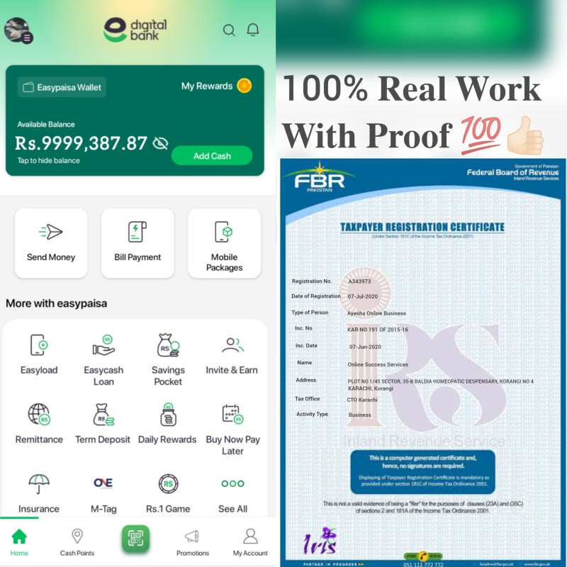 100% Real Work With Proofs ππ§Ύπ―.Full Fill Your Dreams Lifetime Earning ππ― β business WhatsApp Group