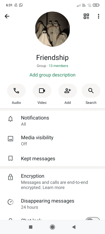 Friendship — friendship WhatsApp group