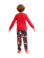 Varmklädd ren som väntar på jul Matchande pyjamas