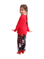 Varmklädd ren som väntar på jul Matchande pyjamas