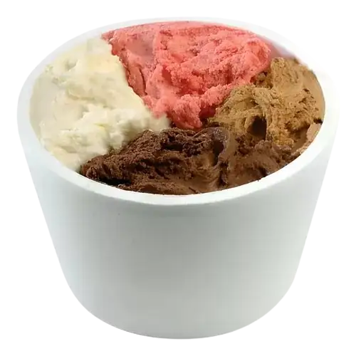 Helado servido (1/4kg, 1/2kg y 1kg)