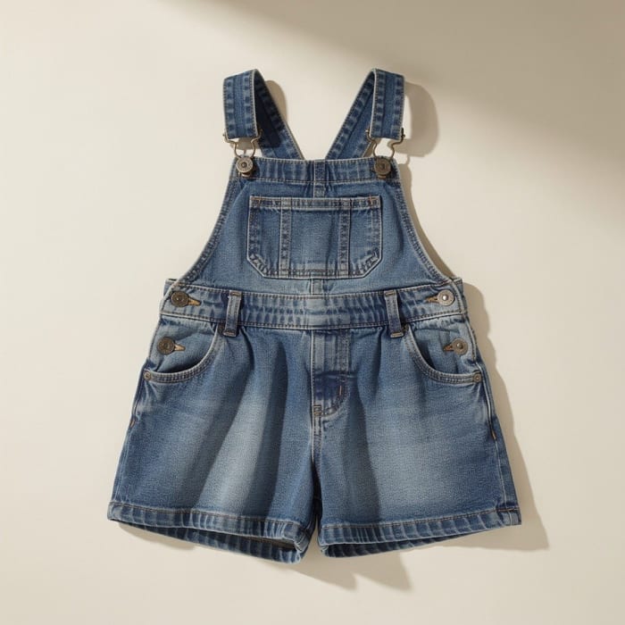 Denim Pinafore Dress