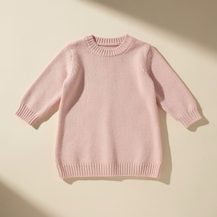 Knitted Girls' Dress
