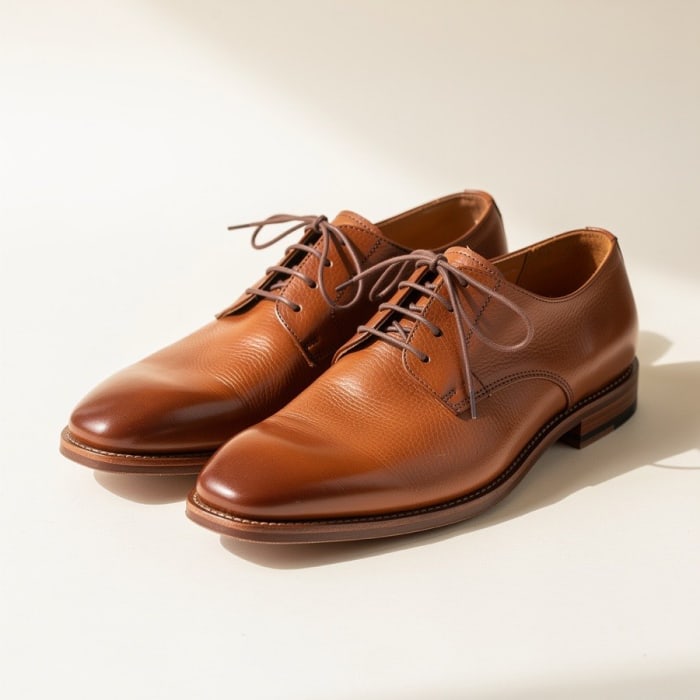 Leather Derby Shoes
