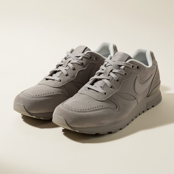 Suede Running Shoes