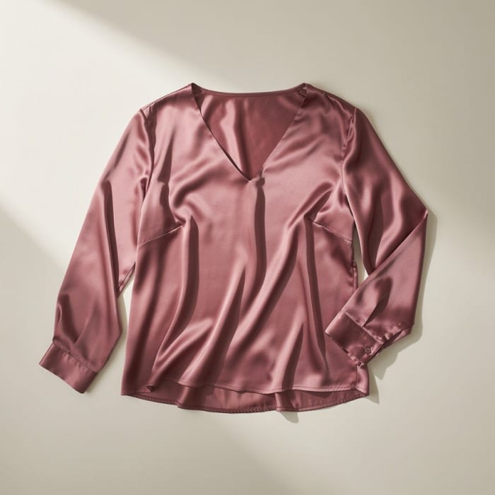 Silky Drape Blouse
