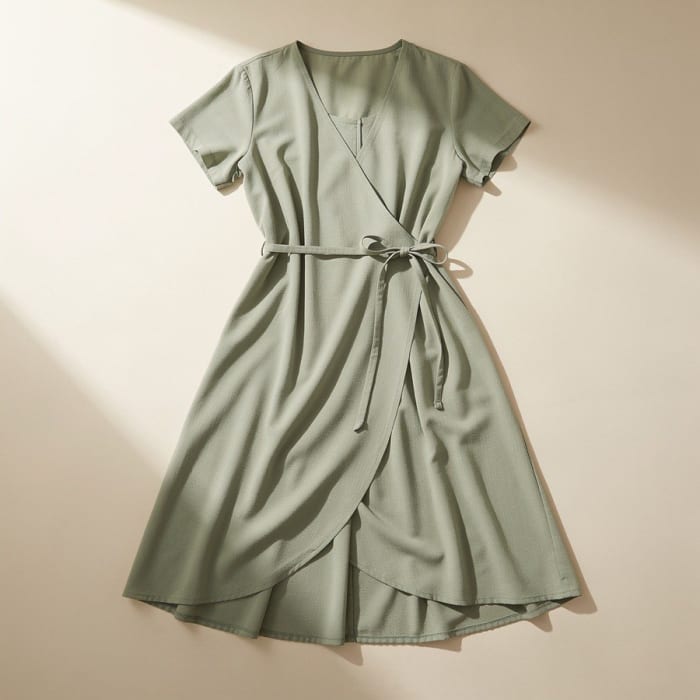 Midi Wrap Dress