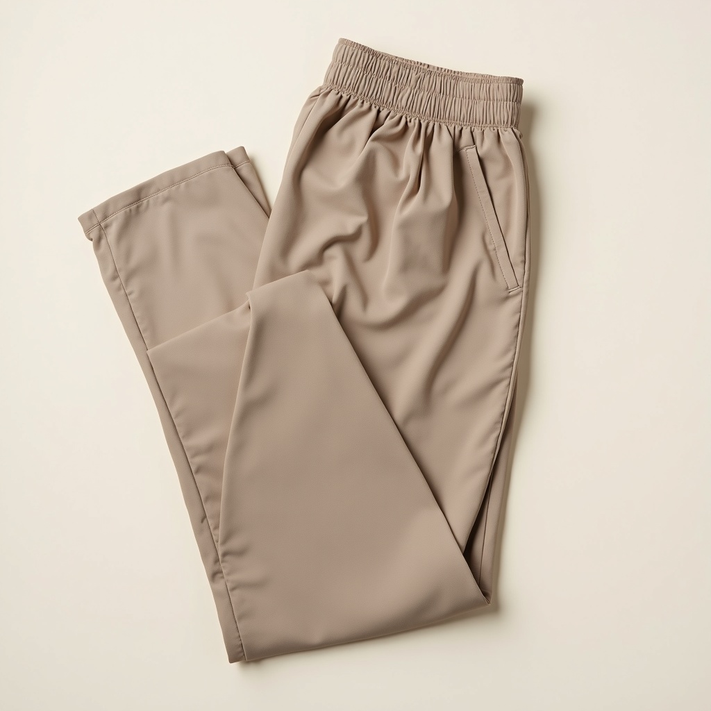 High-waist trousers