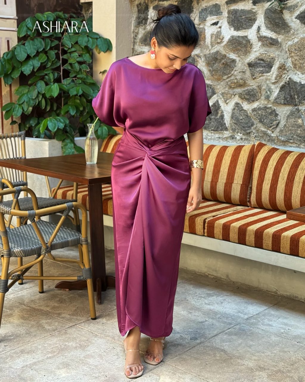 LOTUS MAXI - Plum
