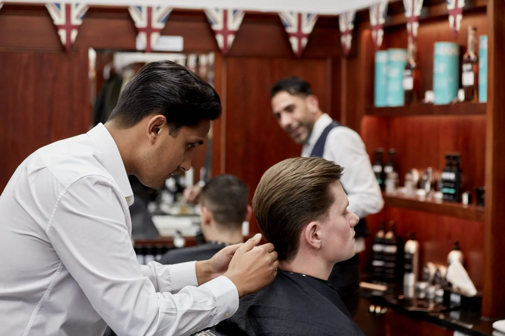 Interior de Barbería
