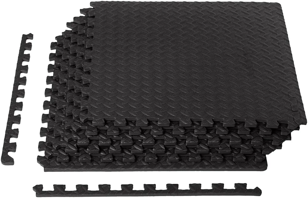 Exercise Mat with EVA Foam Interlocking Tiles