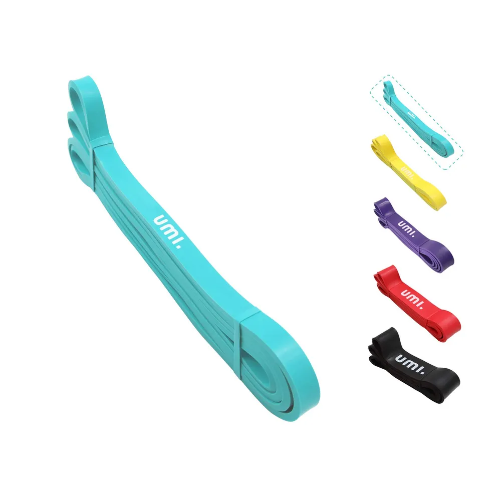 UMI. - Resistance Bands Fitness Bands Natural Latex Mini Gym Bands for Pull Up Strength Training
