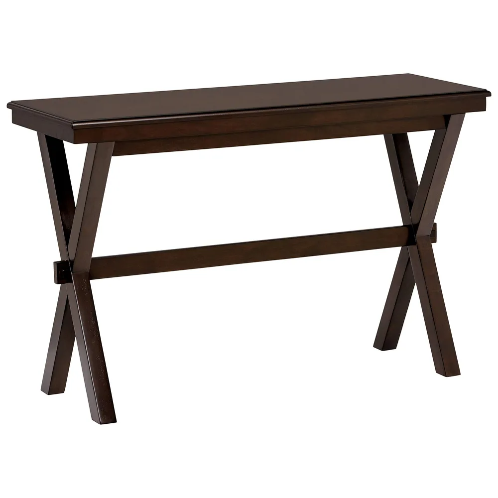 Ravenna Home Cross Flush Mounted Wooden Coffee Table