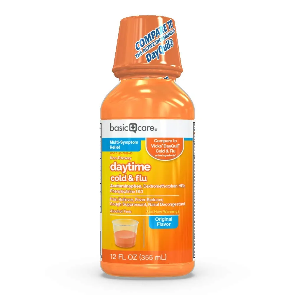 Daytime Cold & Flu Liquid; Cold Care for Daytime Cold and Flu