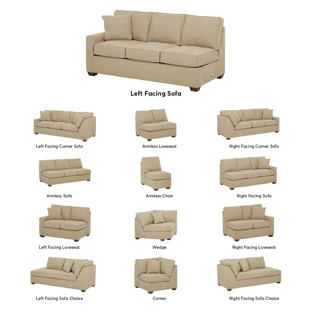 Stone & Beam Bagley Build Your Own Sectional Seating Collection