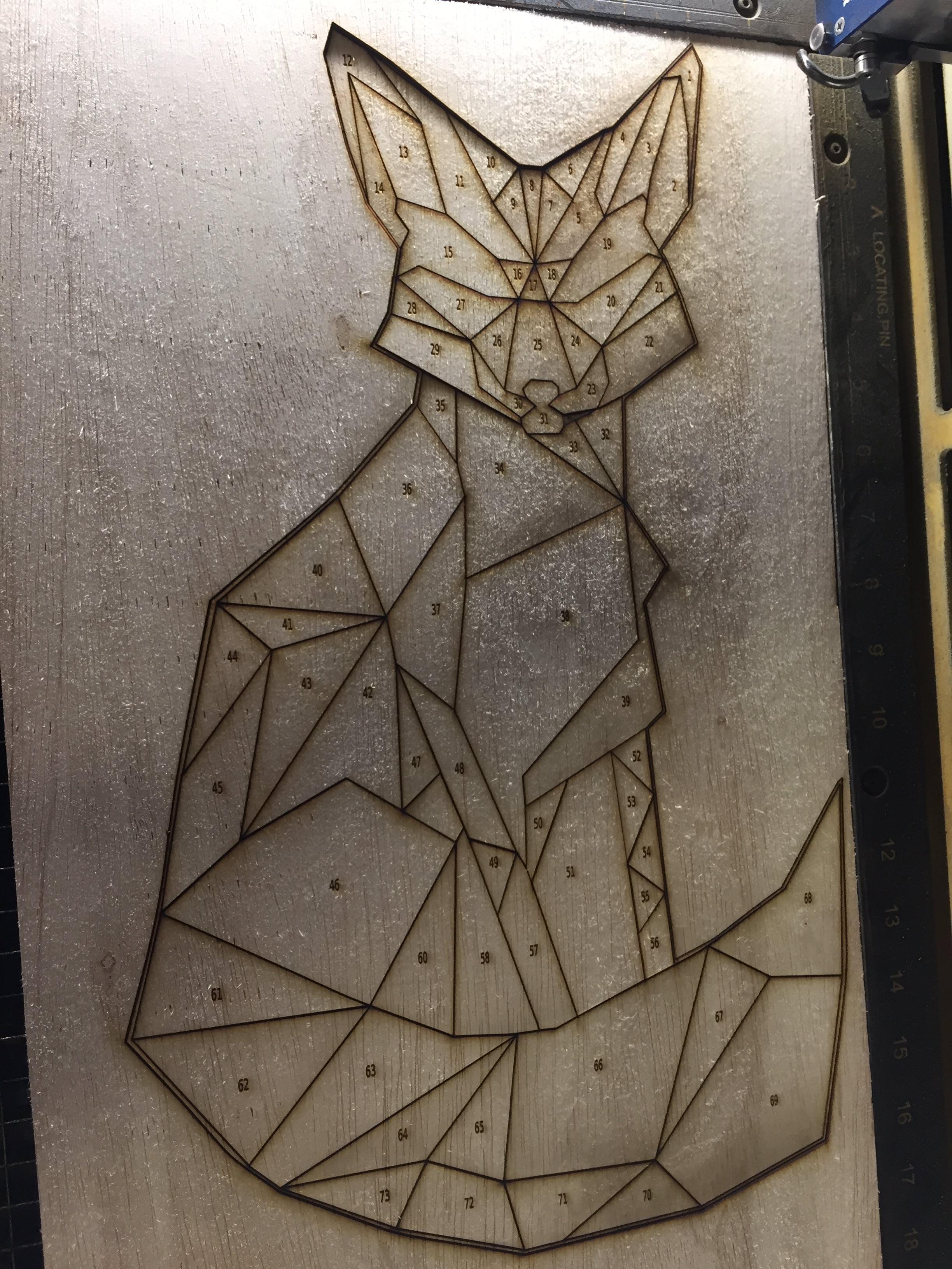 laser cut image