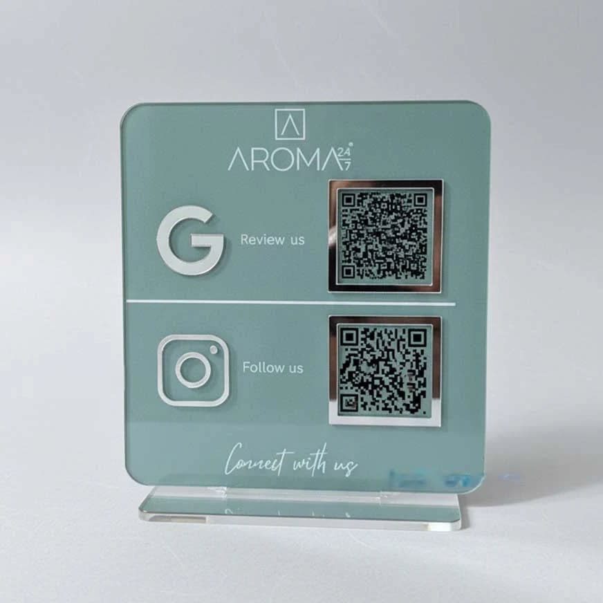 Sage Mirror Google + Instagram Standee