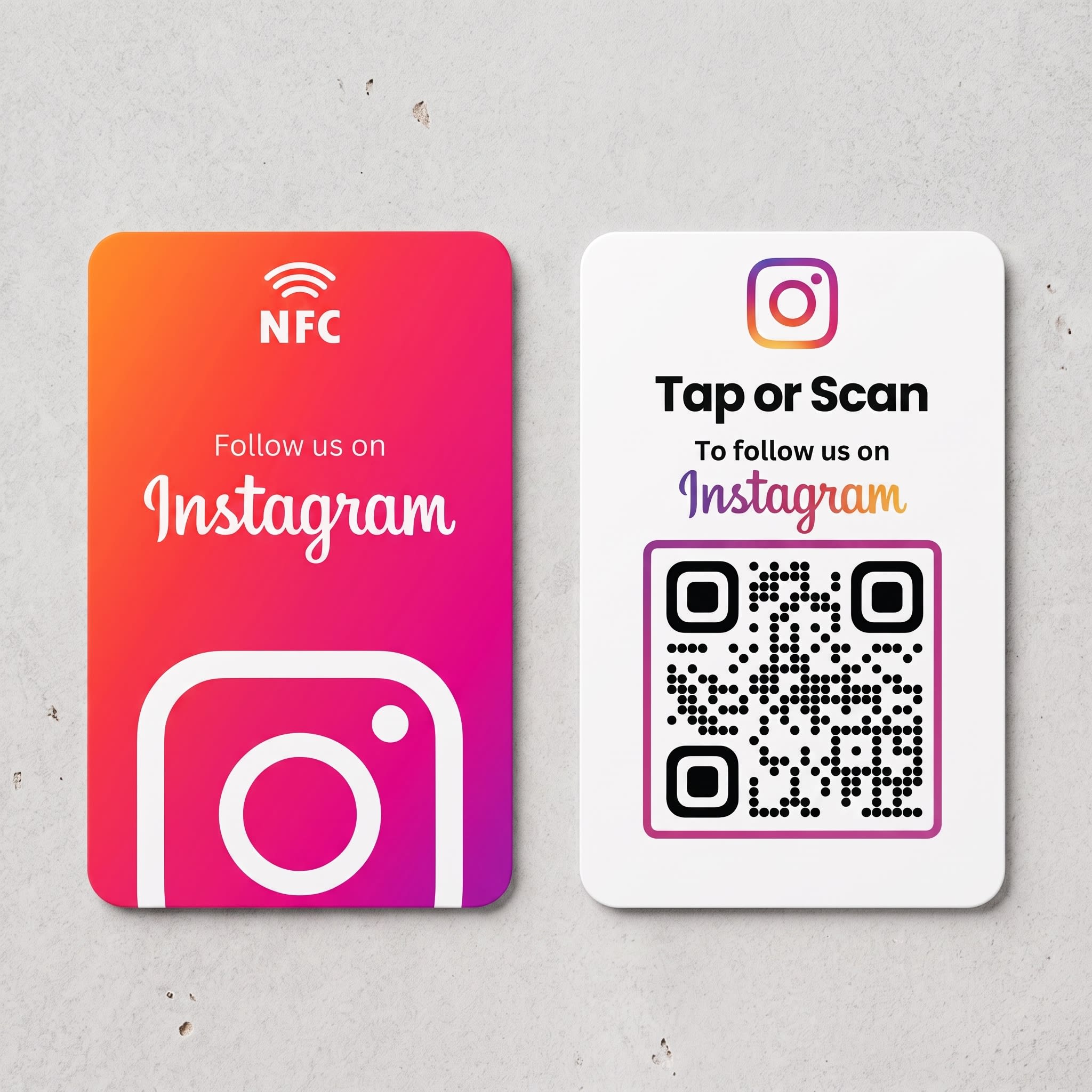 Instagram NFC Tap Card