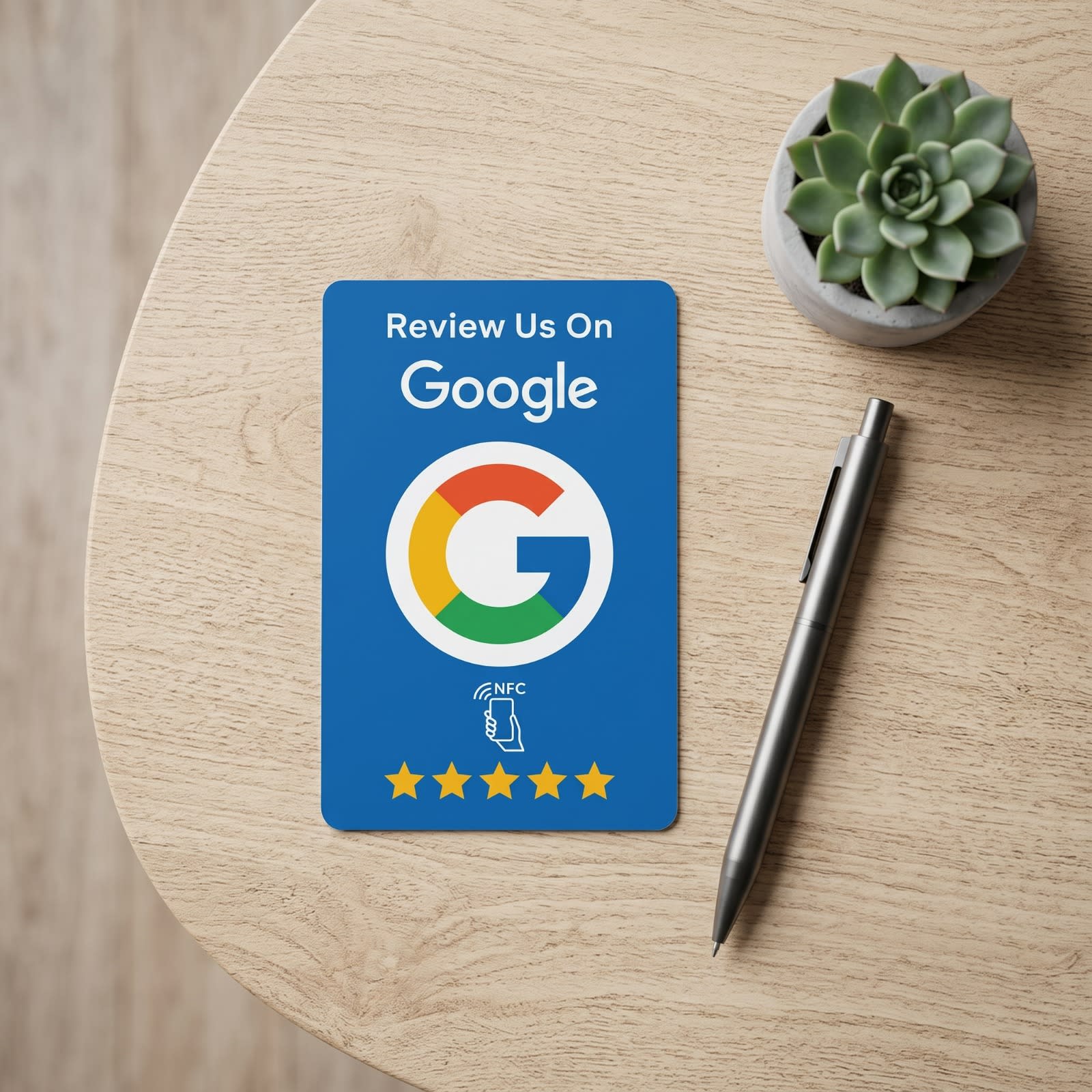 Google Review NFC Tap Card