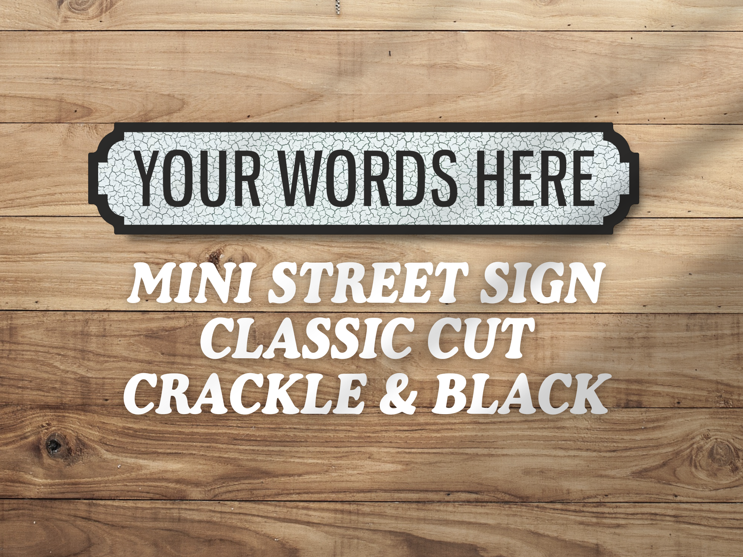 PERSONALISE Your Own Wooden Novelty Vintage Street Sign Various Sizes & Colours - Picture 14 of 77