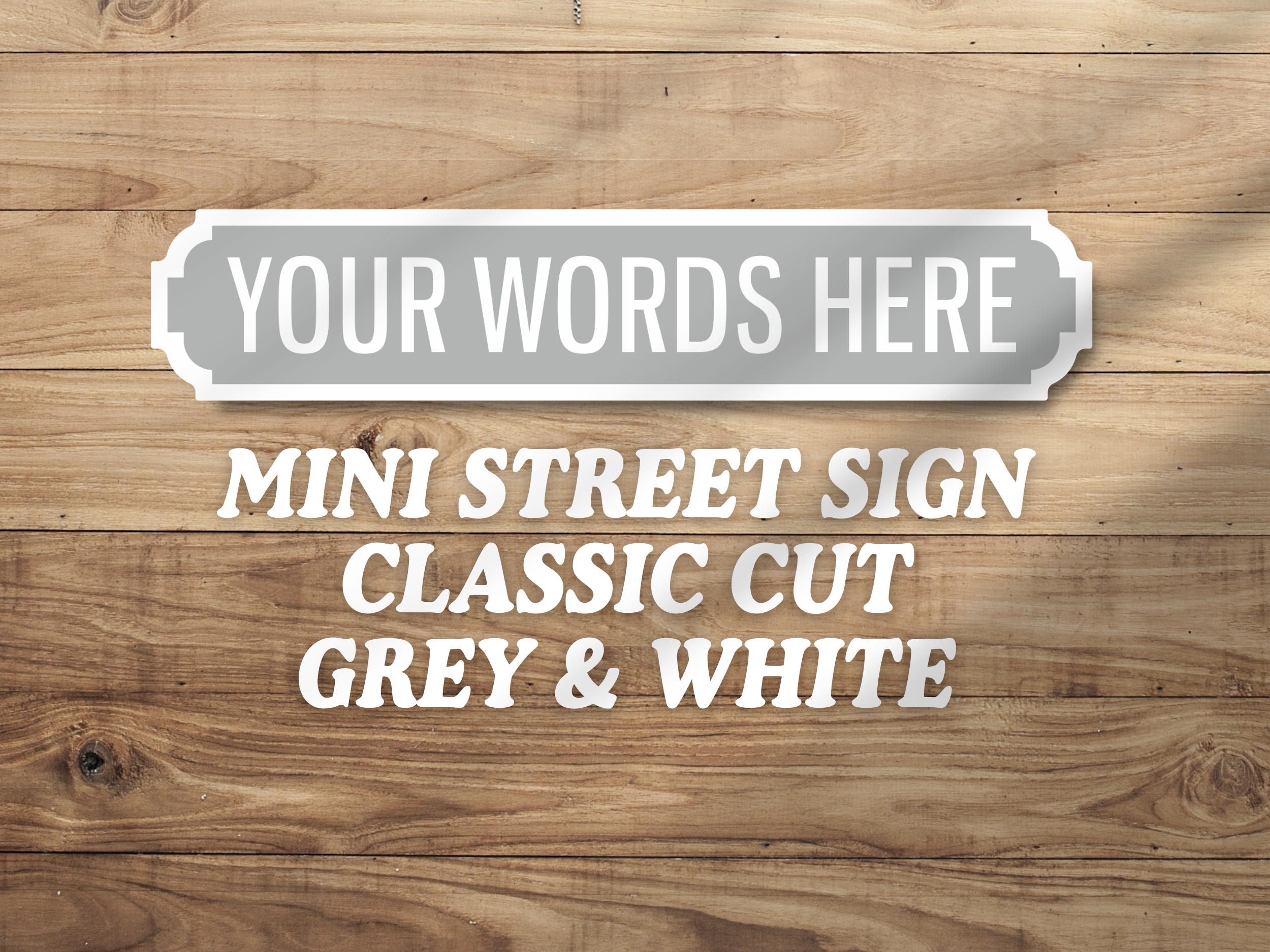 PERSONALISE Your Own Wooden Novelty Vintage Street Sign Various Sizes & Colours - Picture 15 of 77