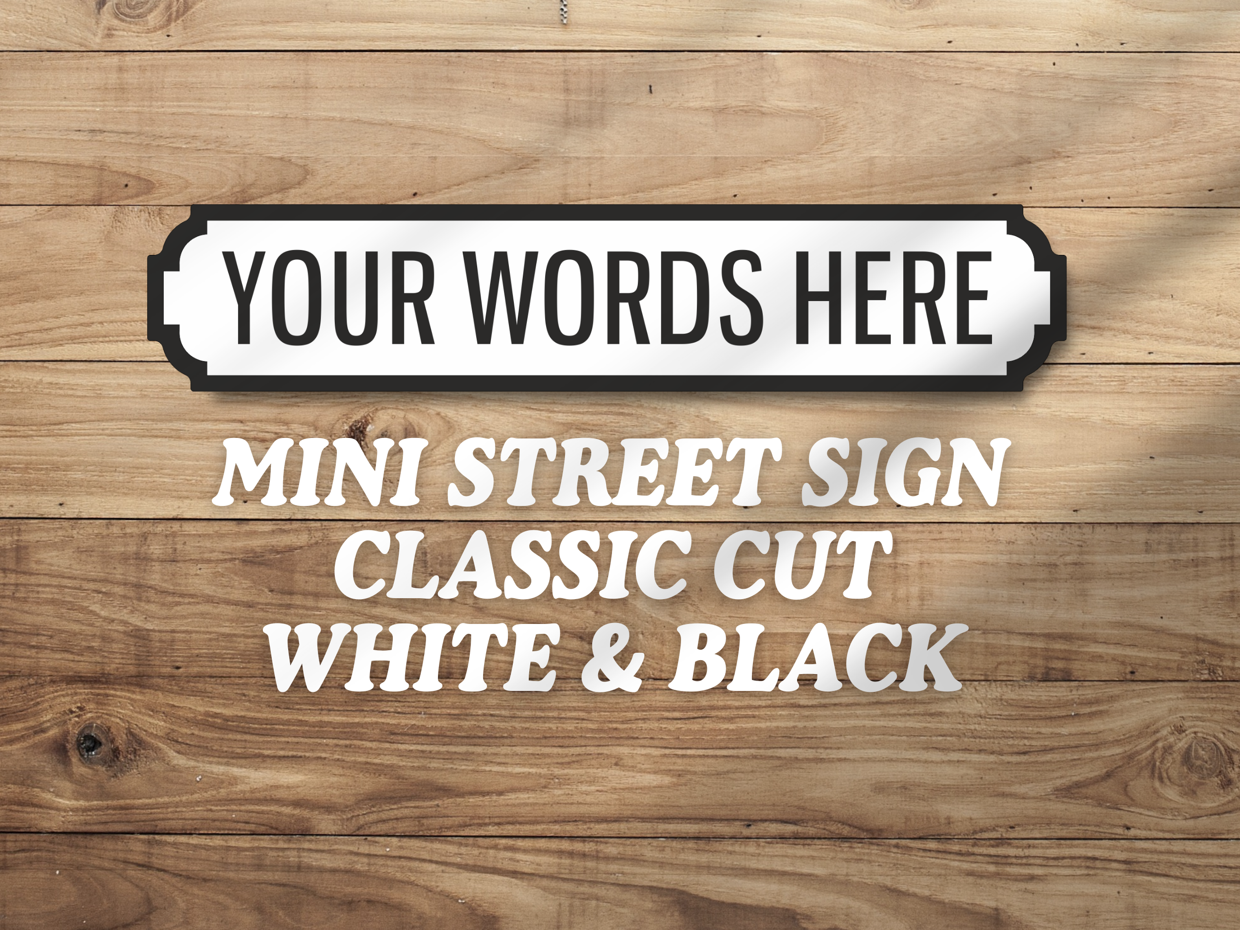 PERSONALISE Your Own Wooden Novelty Vintage Street Sign Various Sizes & Colours - Picture 16 of 77