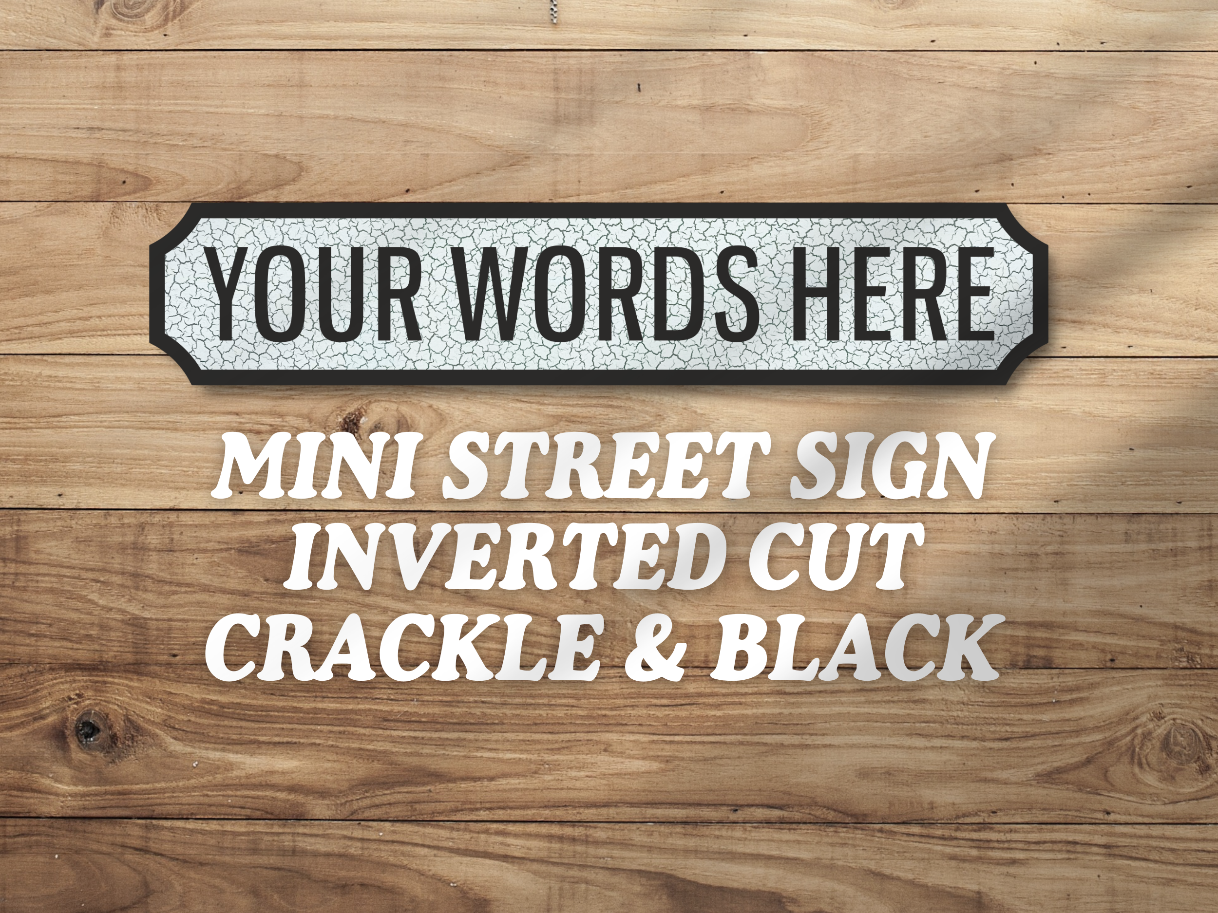 PERSONALISE Your Own Wooden Novelty Vintage Street Sign Various Sizes & Colours - Picture 18 of 77