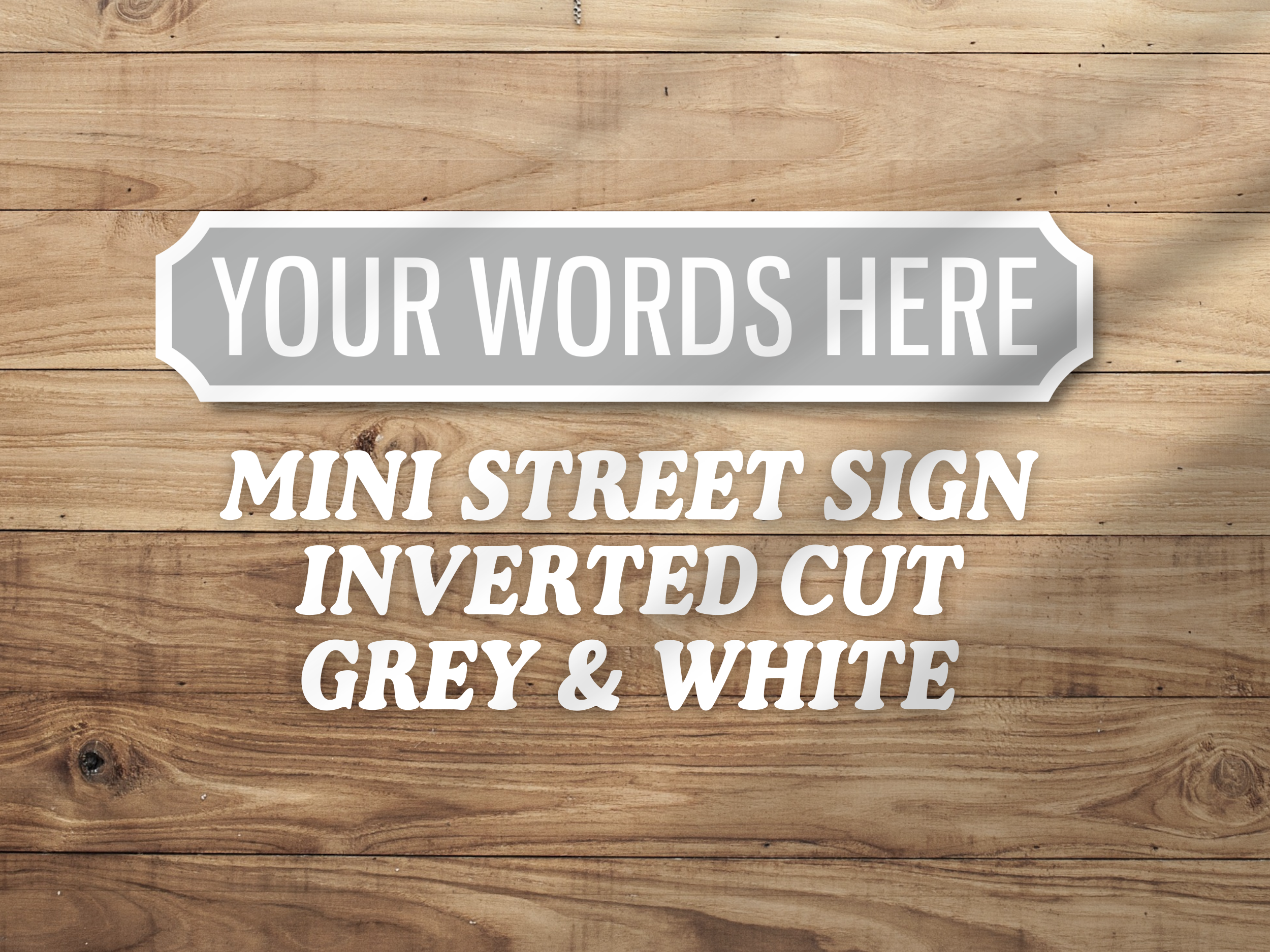 PERSONALISE Your Own Wooden Novelty Vintage Street Sign Various Sizes & Colours - Picture 19 of 77