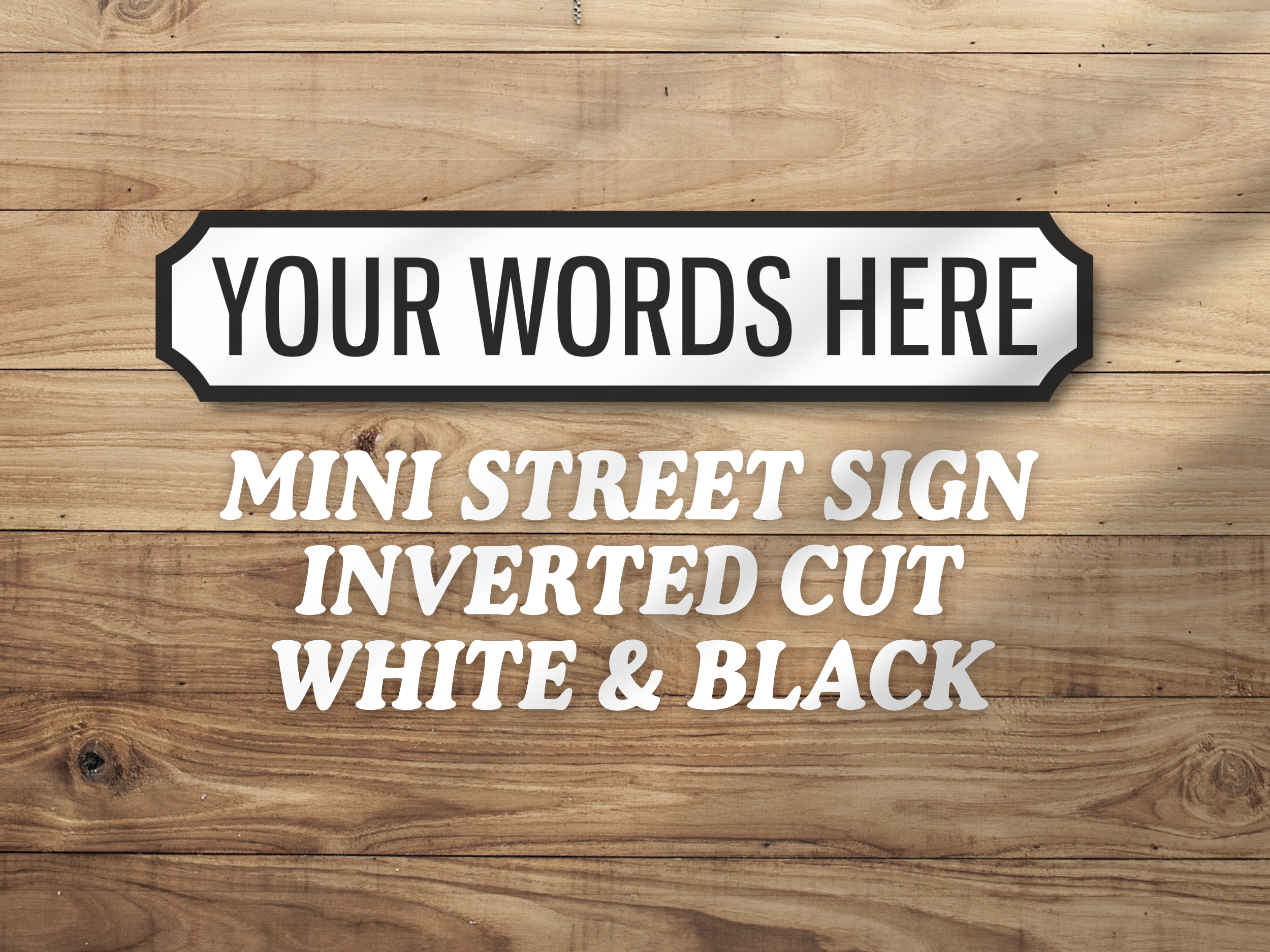 PERSONALISE Your Own Wooden Novelty Vintage Street Sign Various Sizes & Colours - Picture 20 of 77