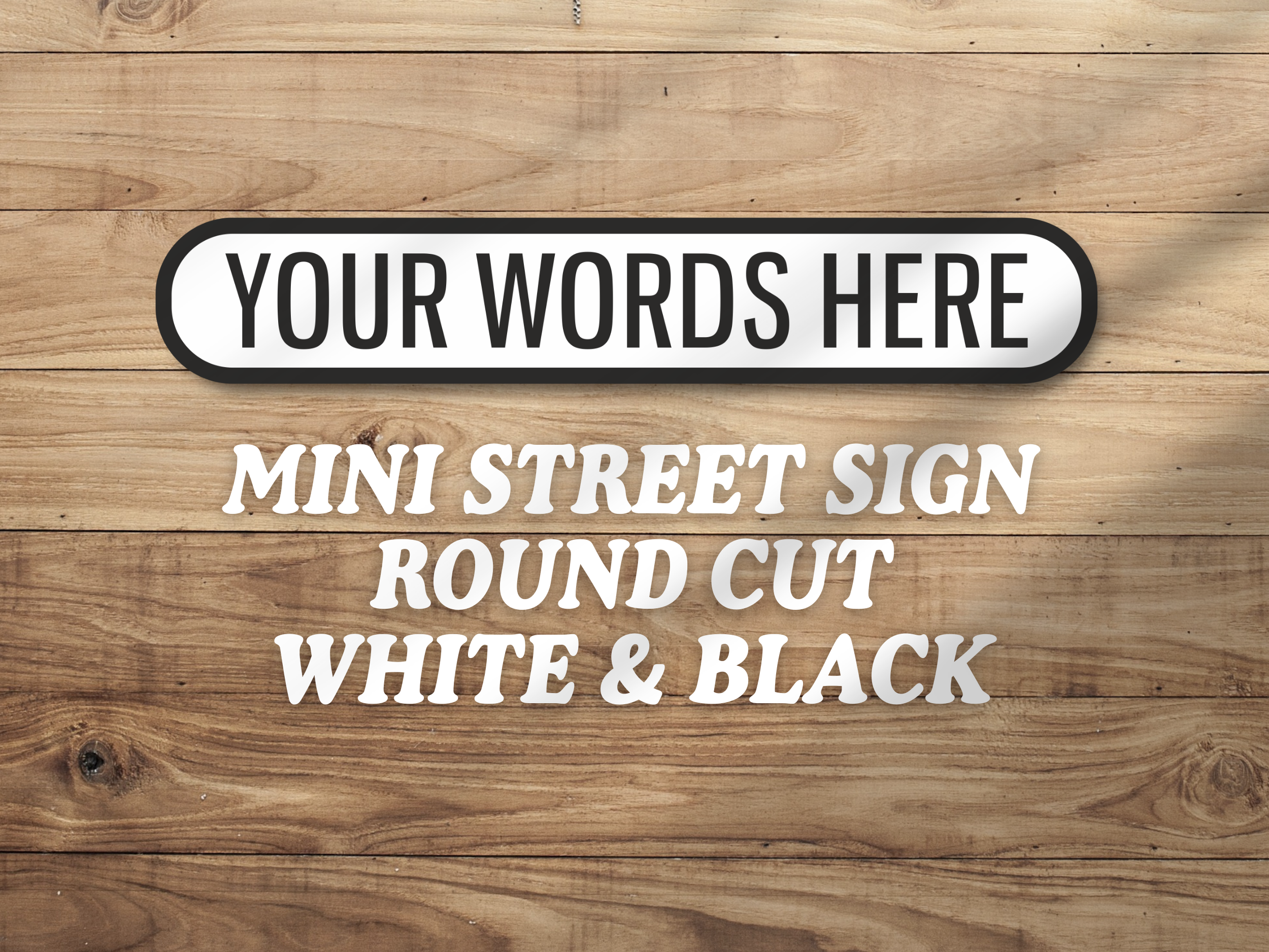 PERSONALISE Your Own Wooden Novelty Vintage Street Sign Various Sizes & Colours - Picture 40 of 77