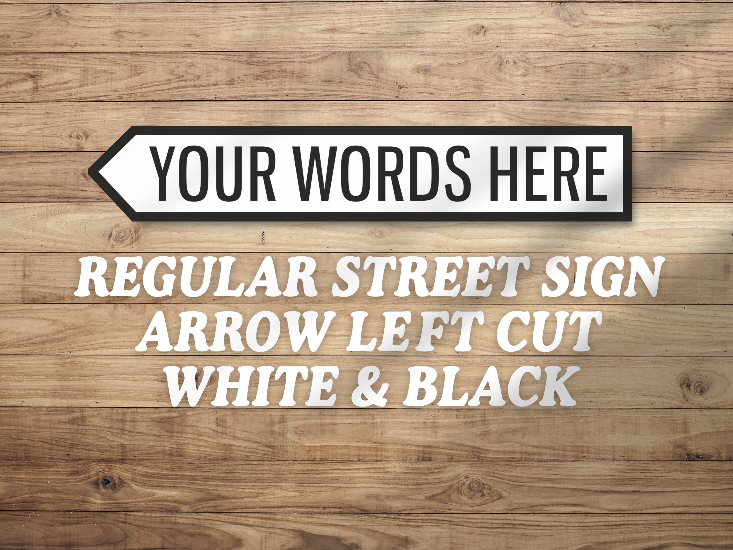 PERSONALISE Your Own Wooden Novelty Vintage Street Sign Various Sizes & Colours - Picture 64 of 77