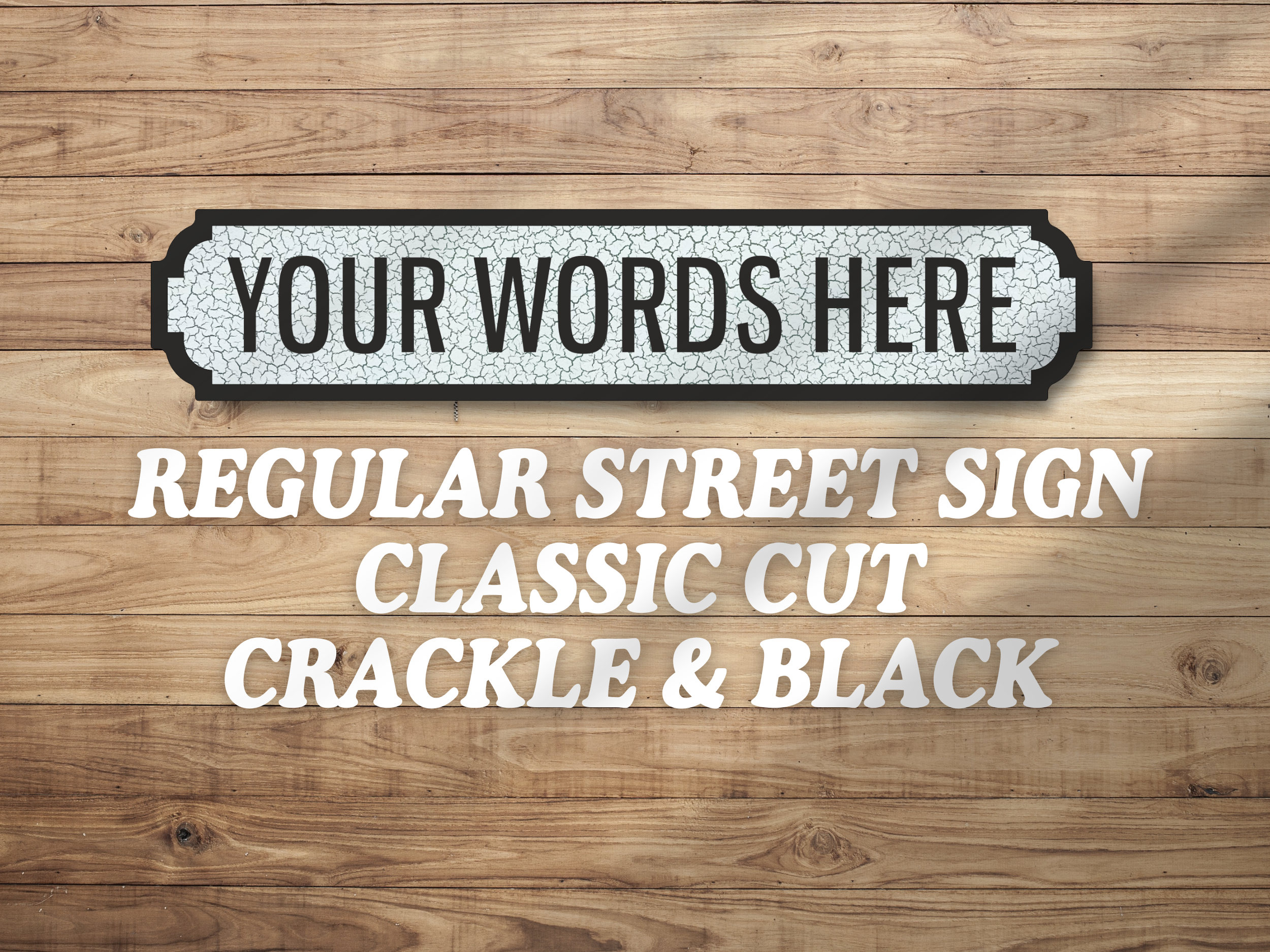PERSONALISE Your Own Wooden Novelty Vintage Street Sign Various Sizes & Colours - Picture 46 of 77