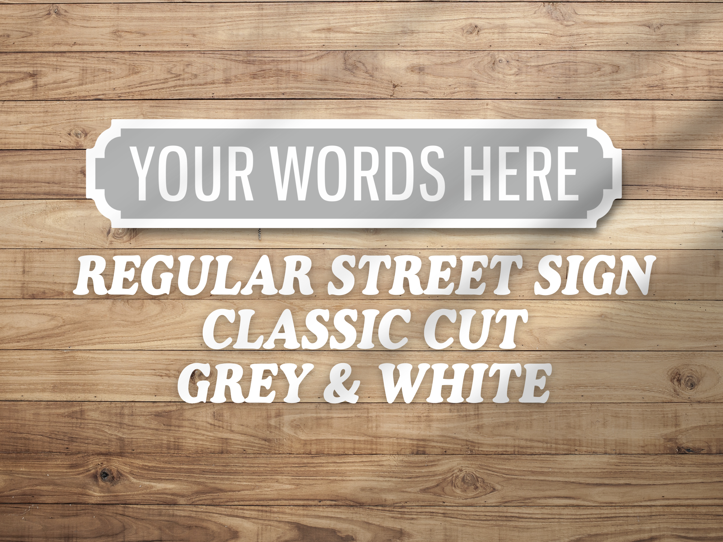 PERSONALISE Your Own Wooden Novelty Vintage Street Sign Various Sizes & Colours - Picture 47 of 77