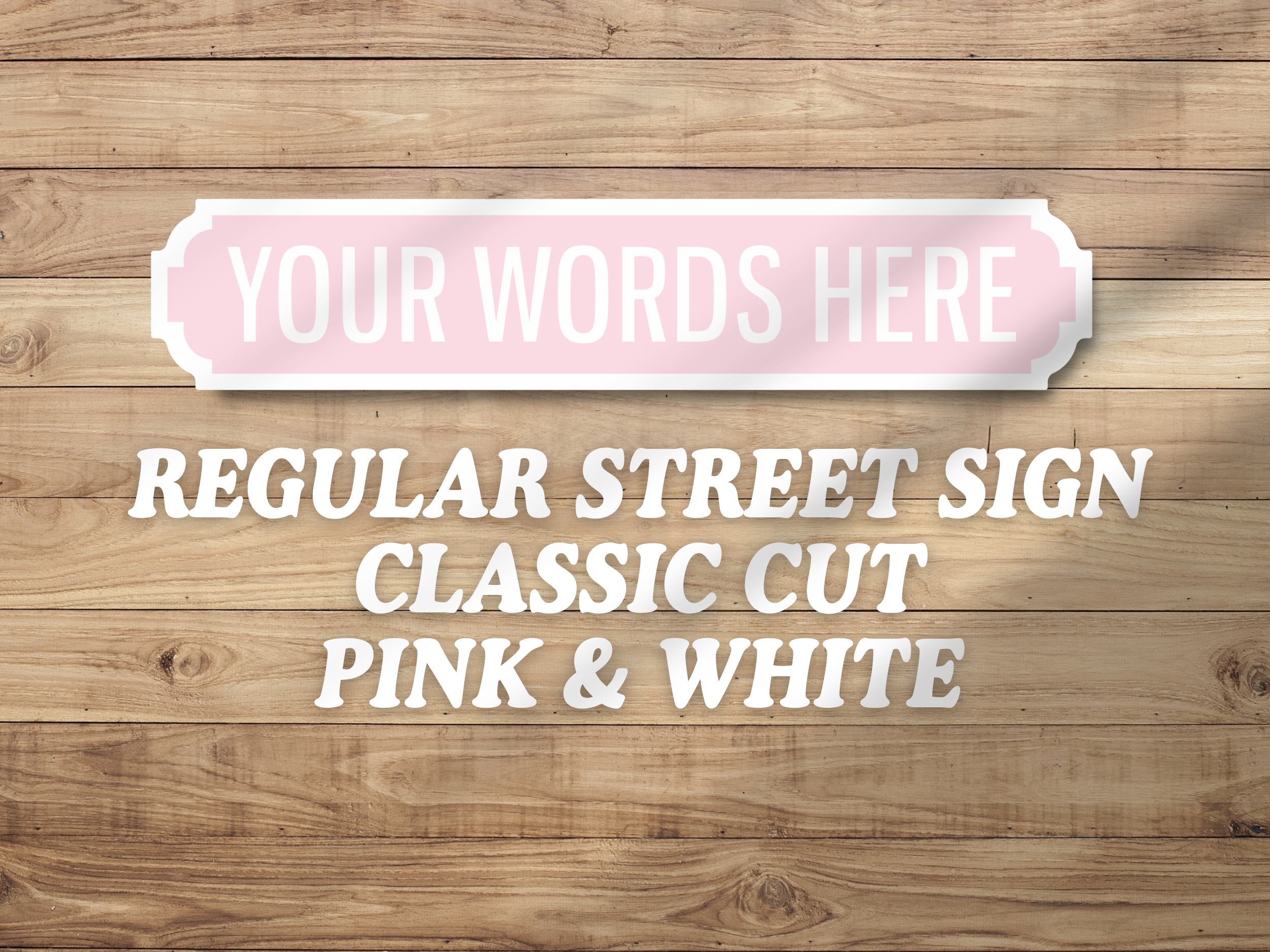 PERSONALISE Your Own Wooden Novelty Vintage Street Sign Various Sizes & Colours - Picture 49 of 77