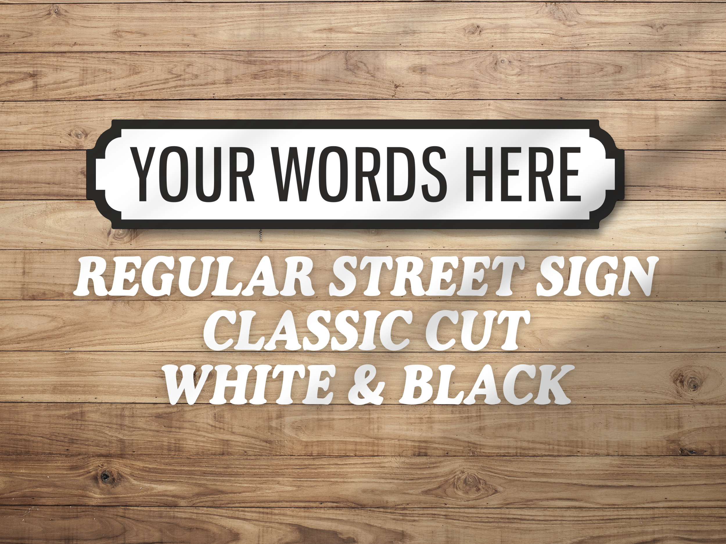 PERSONALISE Your Own Wooden Novelty Vintage Street Sign Various Sizes & Colours - Picture 48 of 77