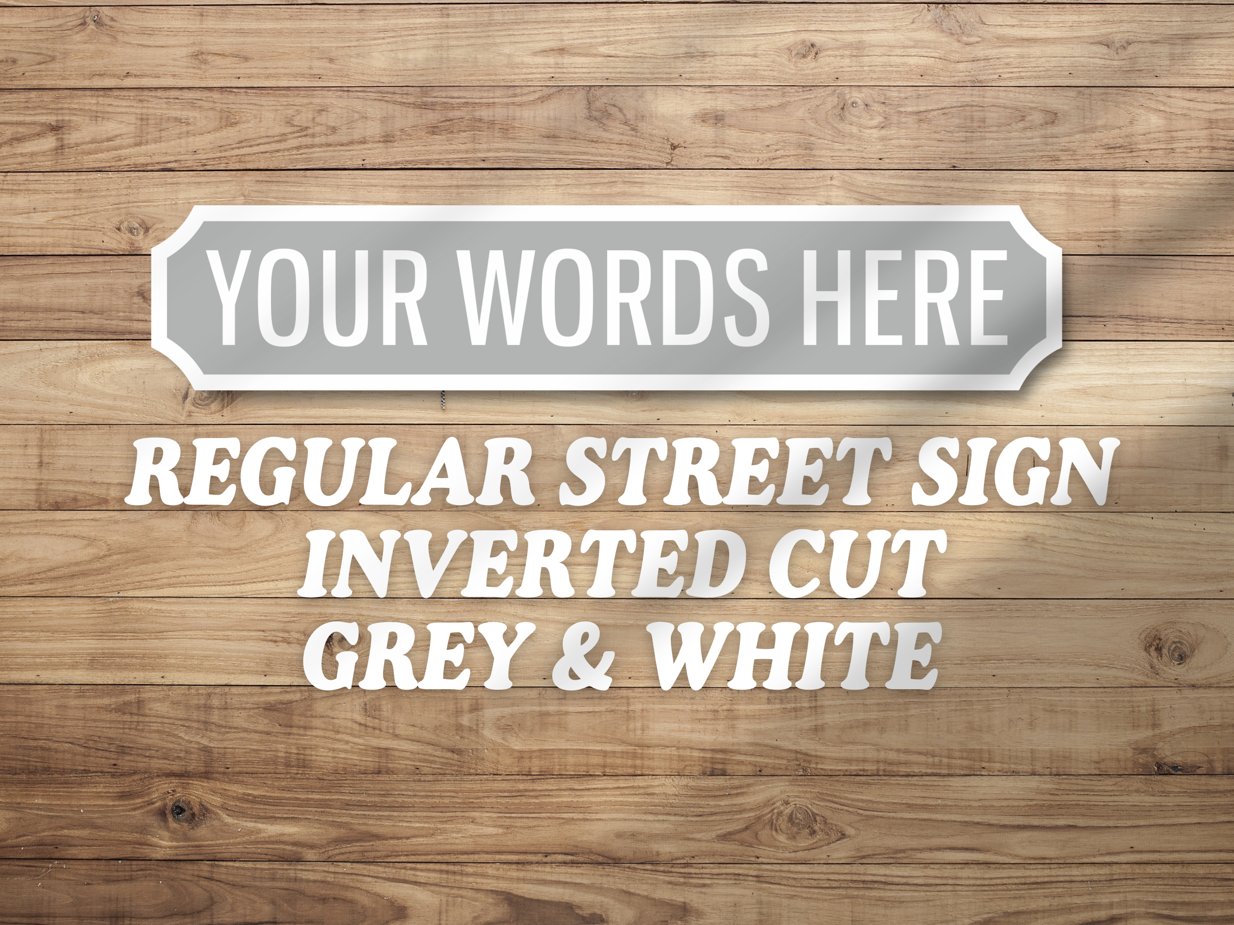 PERSONALISE Your Own Wooden Novelty Vintage Street Sign Various Sizes & Colours - Picture 51 of 77