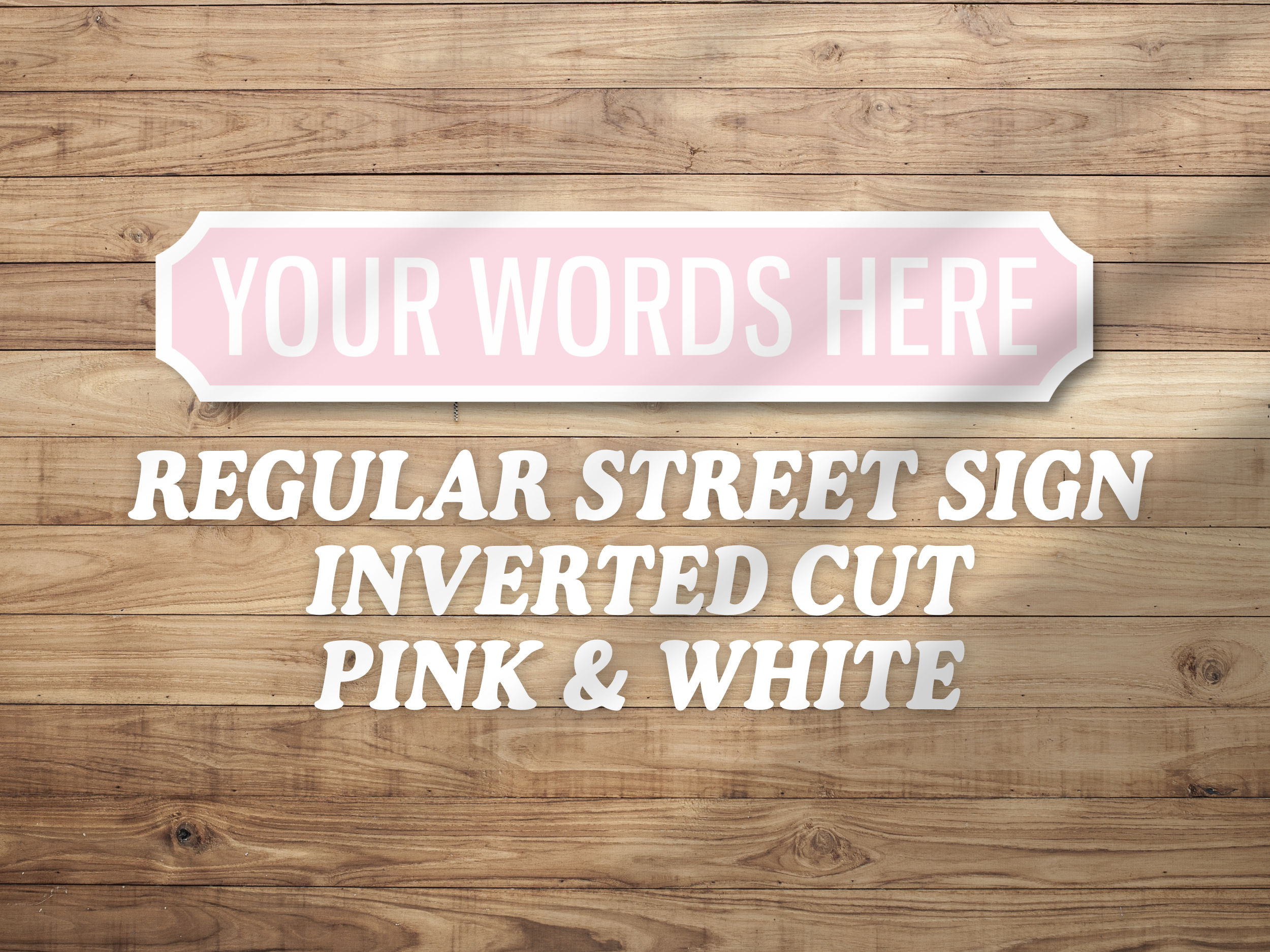 PERSONALISE Your Own Wooden Novelty Vintage Street Sign Various Sizes & Colours - Picture 53 of 77