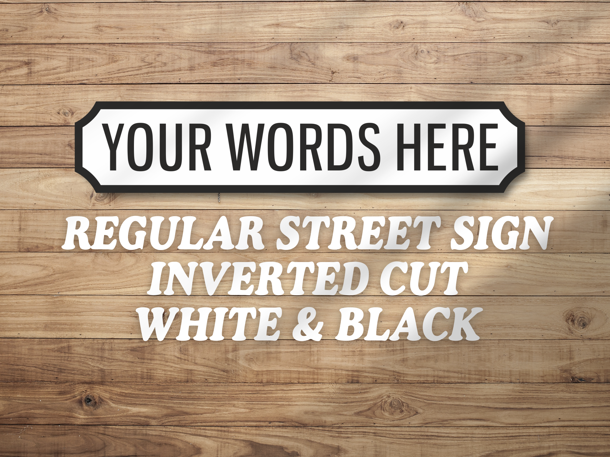 PERSONALISE Your Own Wooden Novelty Vintage Street Sign Various Sizes & Colours - Picture 52 of 77