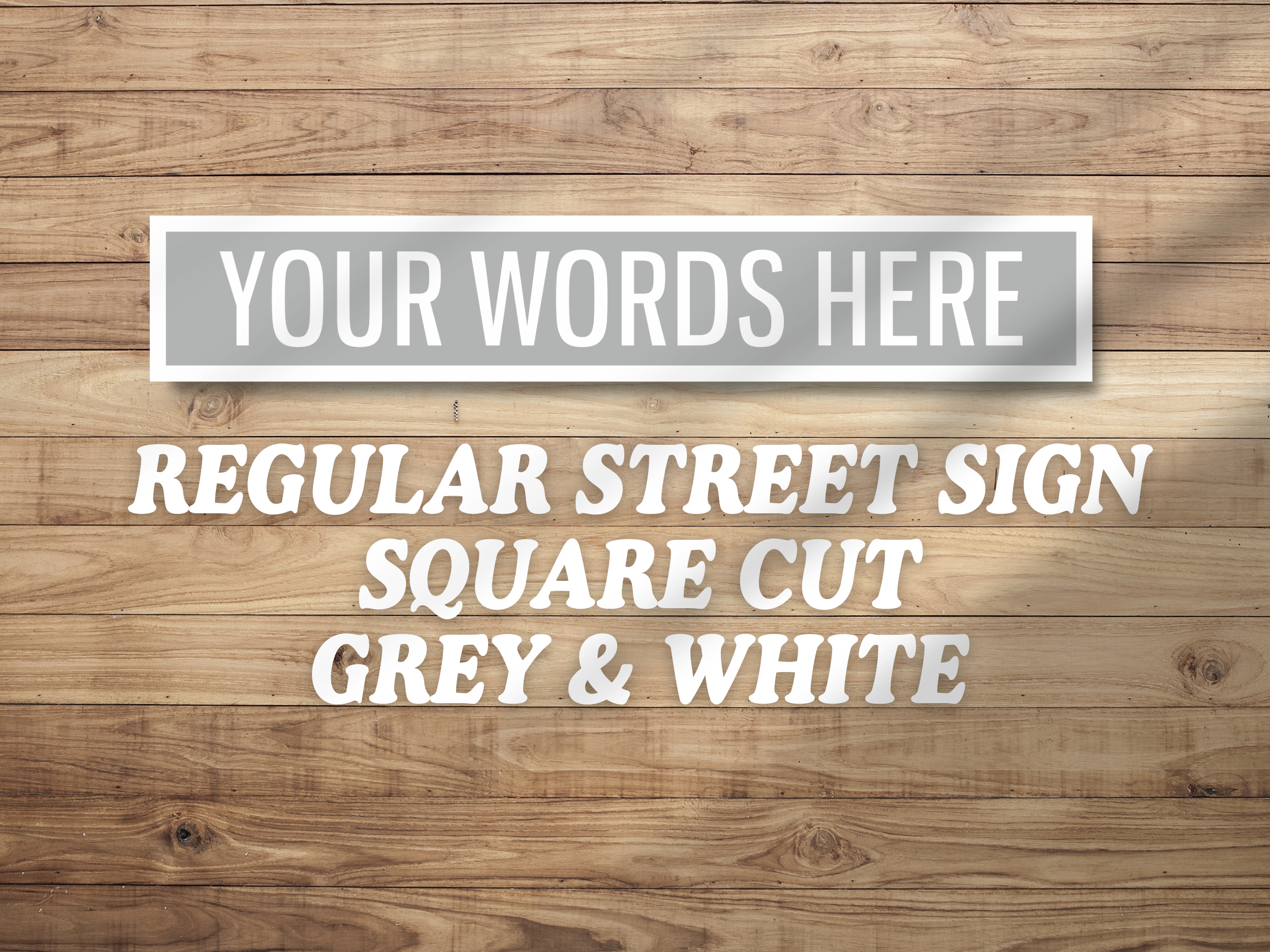PERSONALISE Your Own Wooden Novelty Vintage Street Sign Various Sizes & Colours - Picture 55 of 77