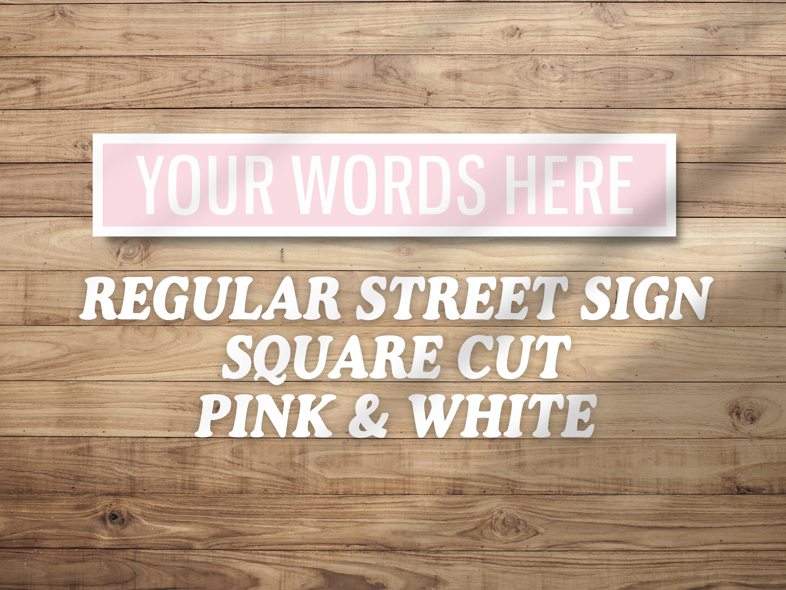 PERSONALISE Your Own Wooden Novelty Vintage Street Sign Various Sizes & Colours - Picture 57 of 77