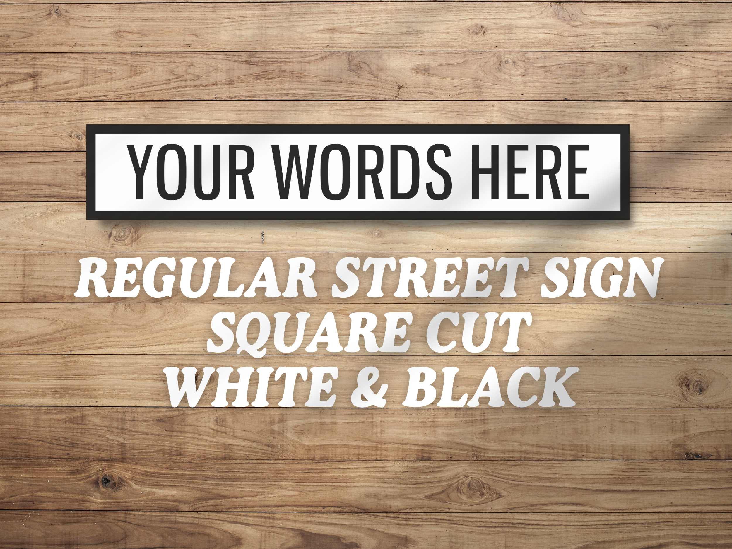 PERSONALISE Your Own Wooden Novelty Vintage Street Sign Various Sizes & Colours - Picture 56 of 77