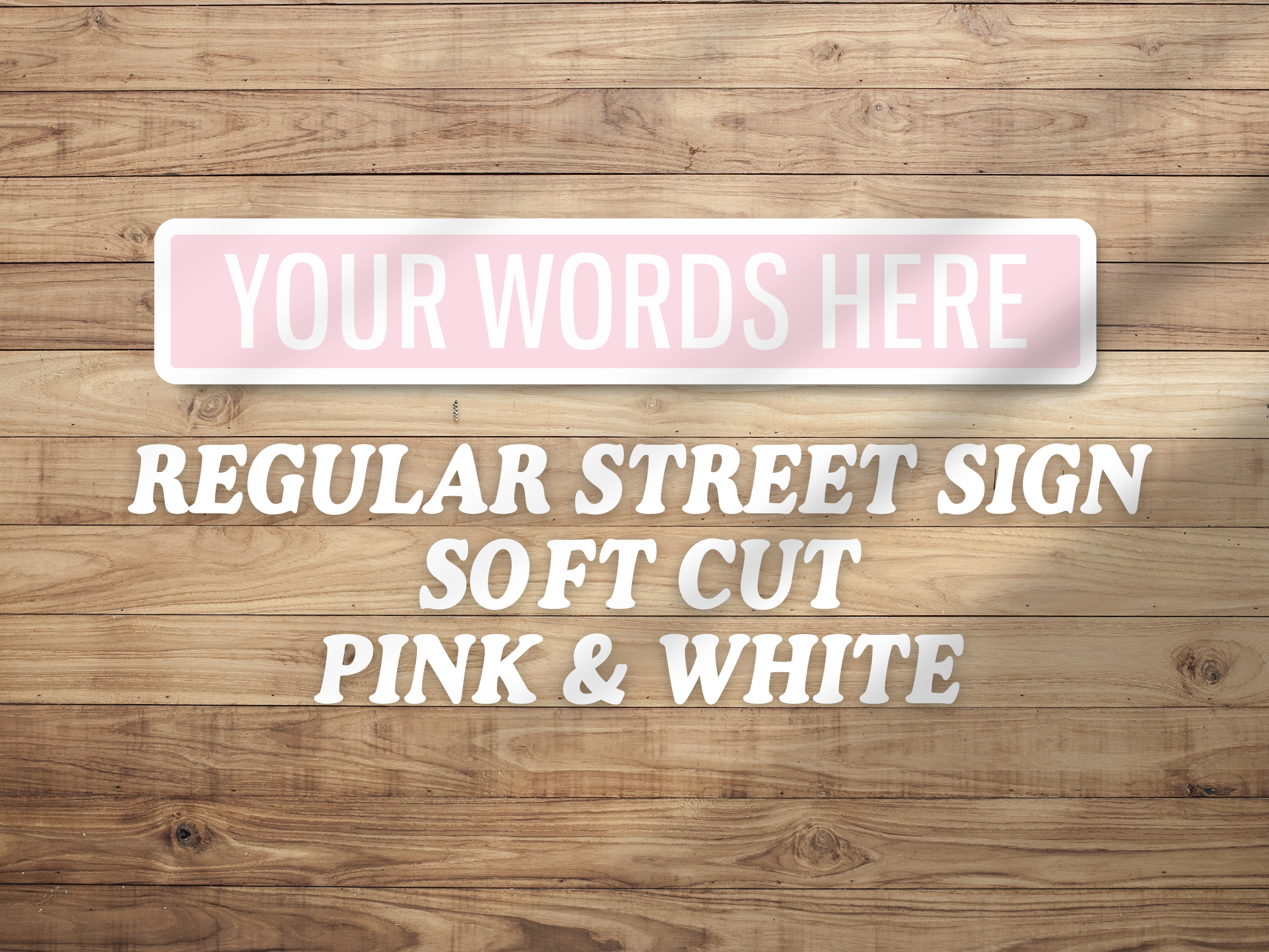 PERSONALISE Your Own Wooden Novelty Vintage Street Sign Various Sizes & Colours - Picture 77 of 77