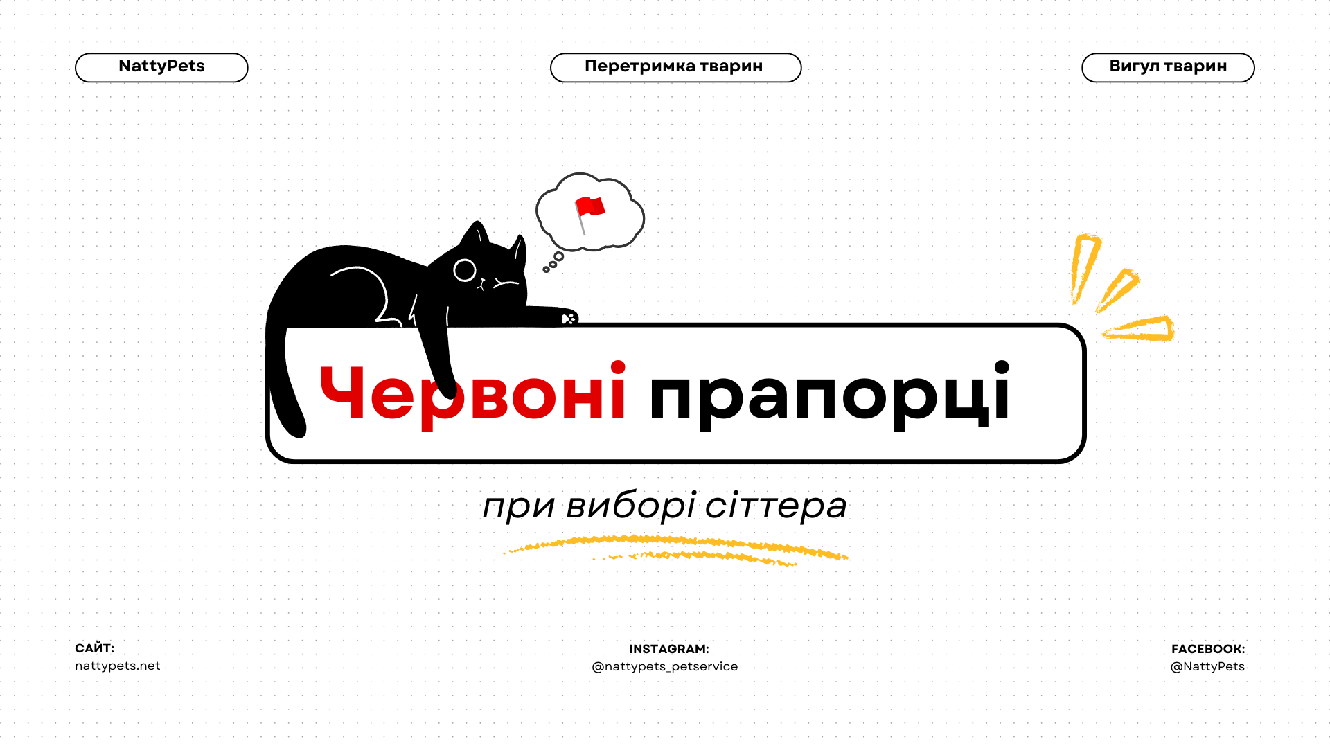 8 червоних прапорців при виборі сіттера для твого улюбленця: як уникнути стресу і втрат у 2025 році