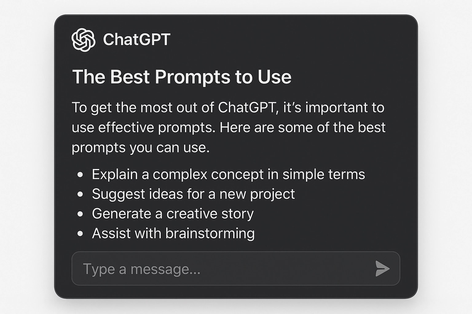 The Best ChatGPT Prompts for SEO