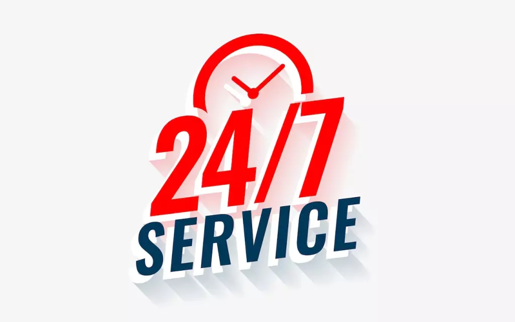 Website bán hàng hoạt động 24/7