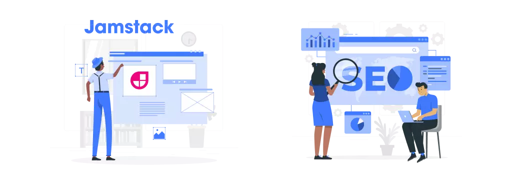 Ưu thế của JAMstack trong tối ưu SEO